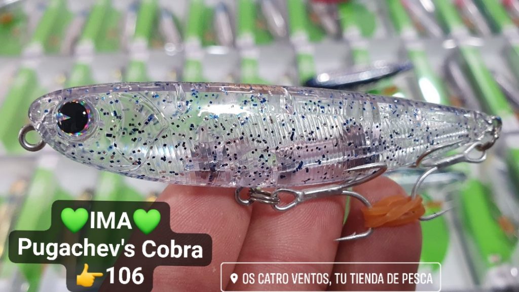 IMA PUGACHEV'S COBRA 90 Flottant Leurre 206 (2323) EUR 23,16 - FR