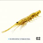 Harimitsu Magbite Snatch Shrimp 4 Pouces - Leurre Soufre Crevette - Paquet De 4 - Coloris 04